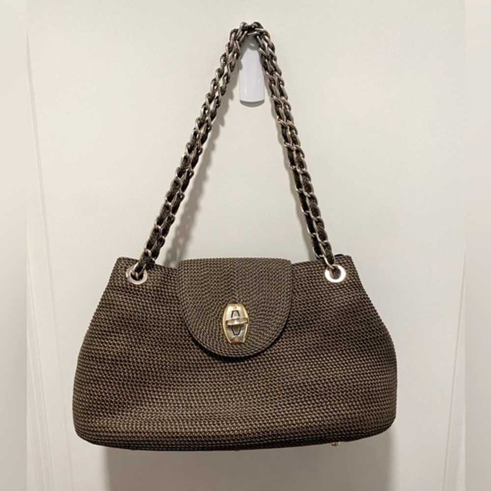 Eric Javits Squishee® straw bag